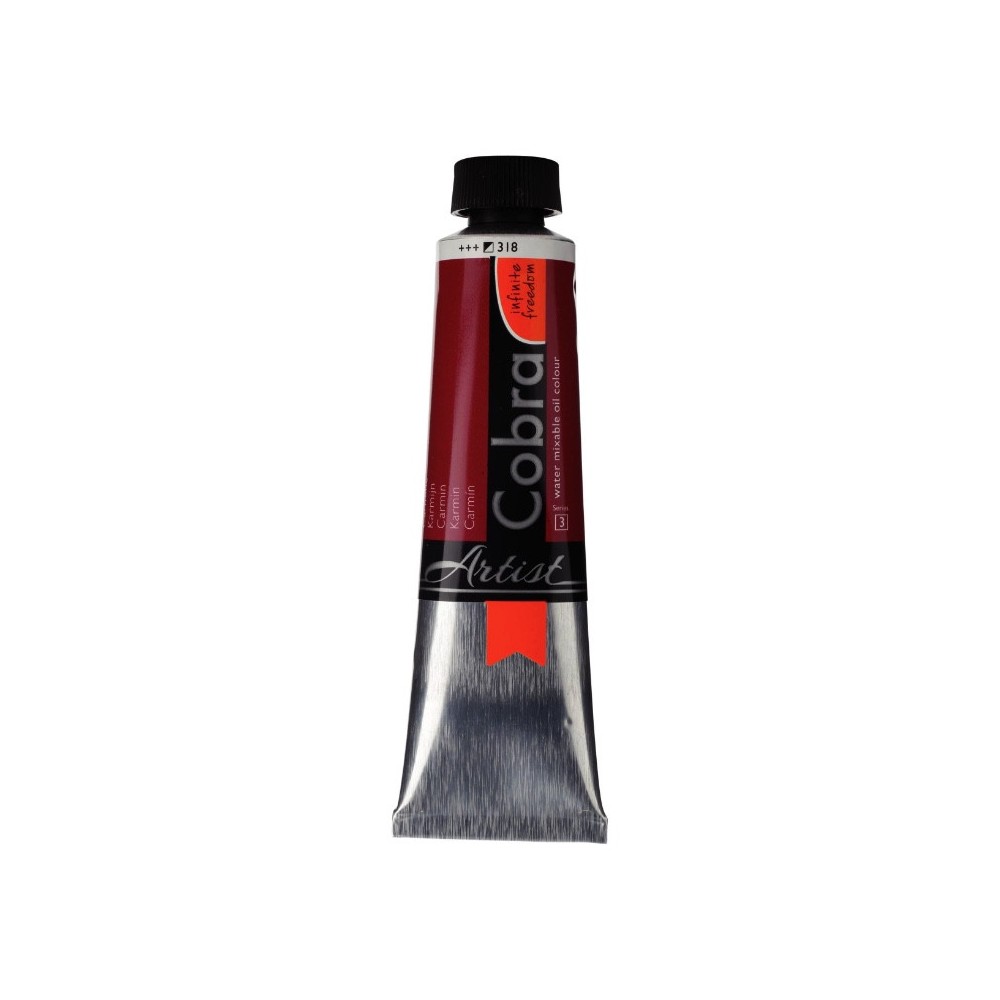 Farba olejna Cobra Artist - Cobra - 318, Carmine, 40 ml