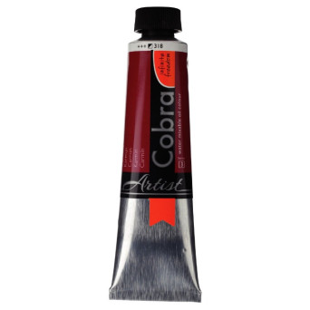 Farba olejna Cobra Artist - Cobra - 318, Carmine, 40 ml