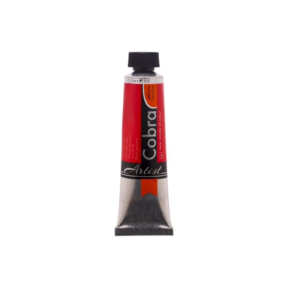Cobra Artist oil paints - Cobra - 315, Pyrrole Red, 40 ml
