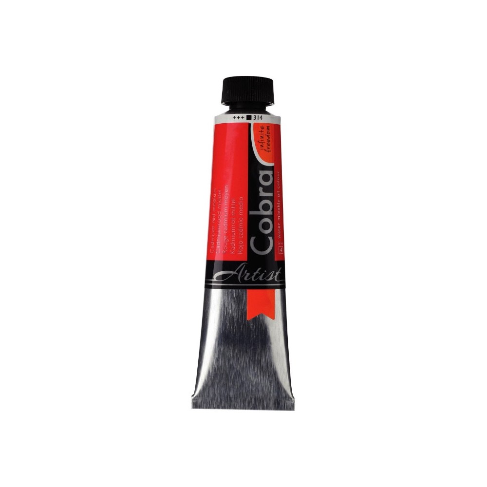 Farba olejna Cobra Artist - Cobra - 314, Cadmium Red Medium, 40 ml