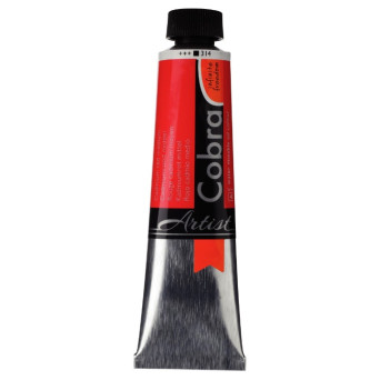 Cobra Artist oil paints - Cobra - 314, Cadmium Red Medium, 40 ml