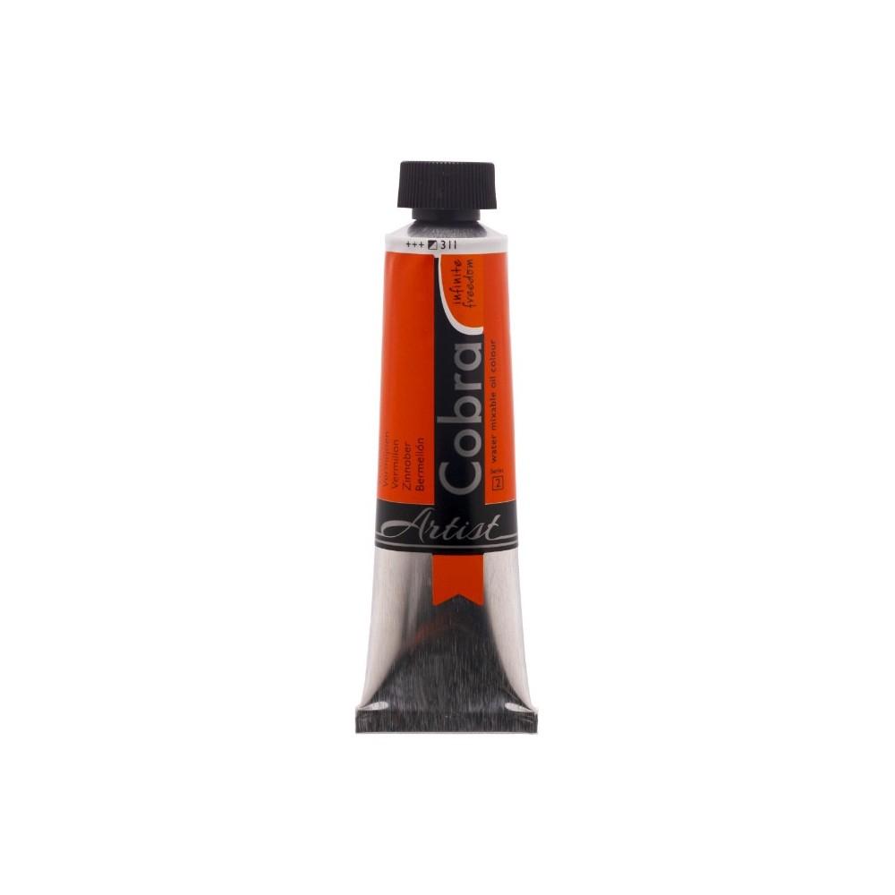 Farba olejna Cobra Artist - Cobra - 311, Vermilion, 40 ml