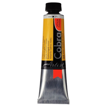 Farba olejna Cobra Artist - Cobra - 271, Cadmium Yellow Medium, 40 ml