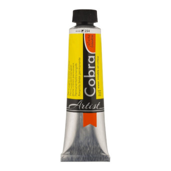 Cobra Artist oil paints - Cobra - 254, Permanent Lemon Yellow, 40 ml