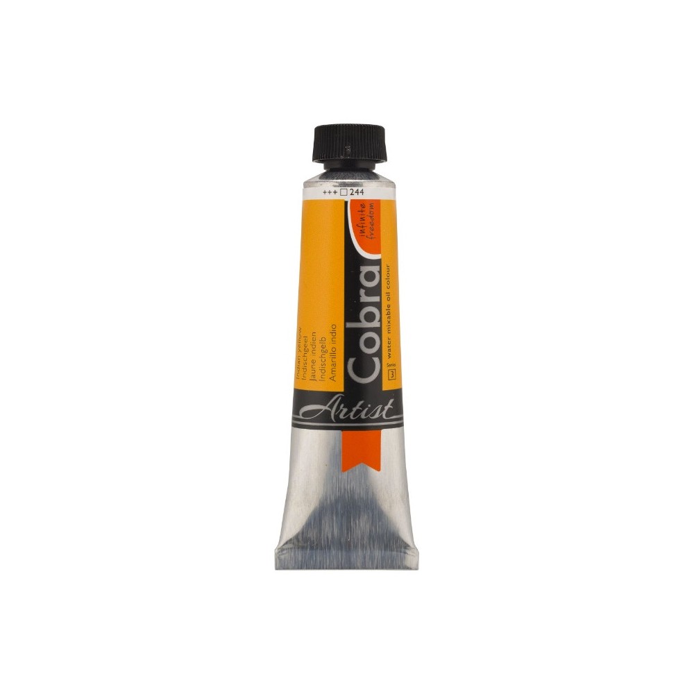Cobra Artist oil paints - Cobra - 244, Indian Yellow, 40 ml