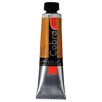 Cobra Artist oil paints - Cobra - 227, Yellow Ochre, 40 ml