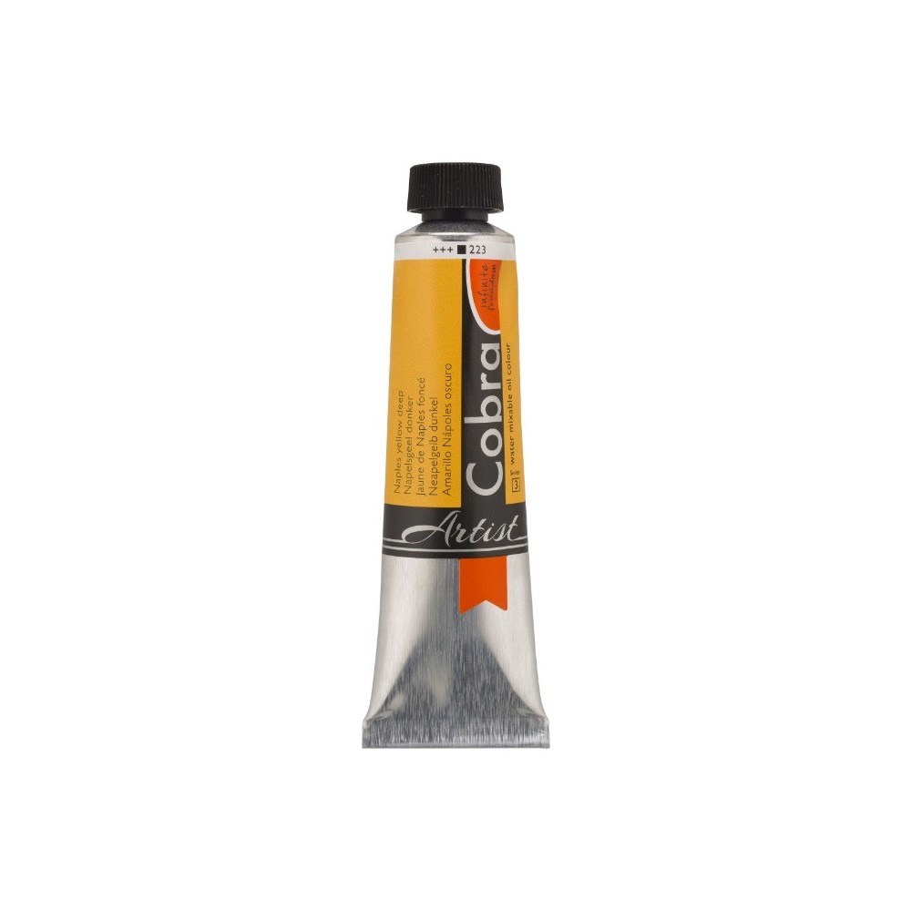 Cobra Artist oil paints - Cobra - 223, Naples Yellow Deep, 40 ml