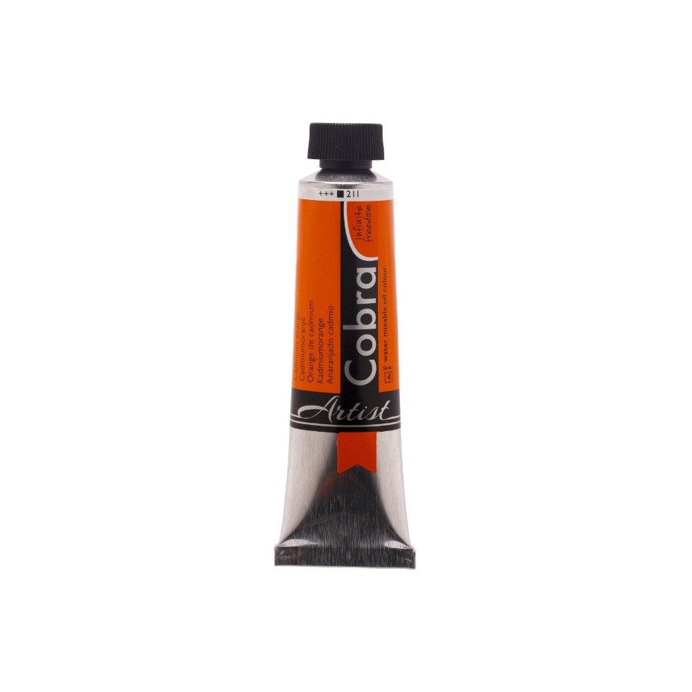 Cobra Artist oil paints - Cobra - 211, Cadmium Orange, 40 ml