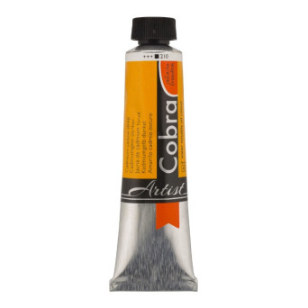 Farba olejna Cobra Artist - Cobra - 210, Cadmium Yellow Deep, 40 ml