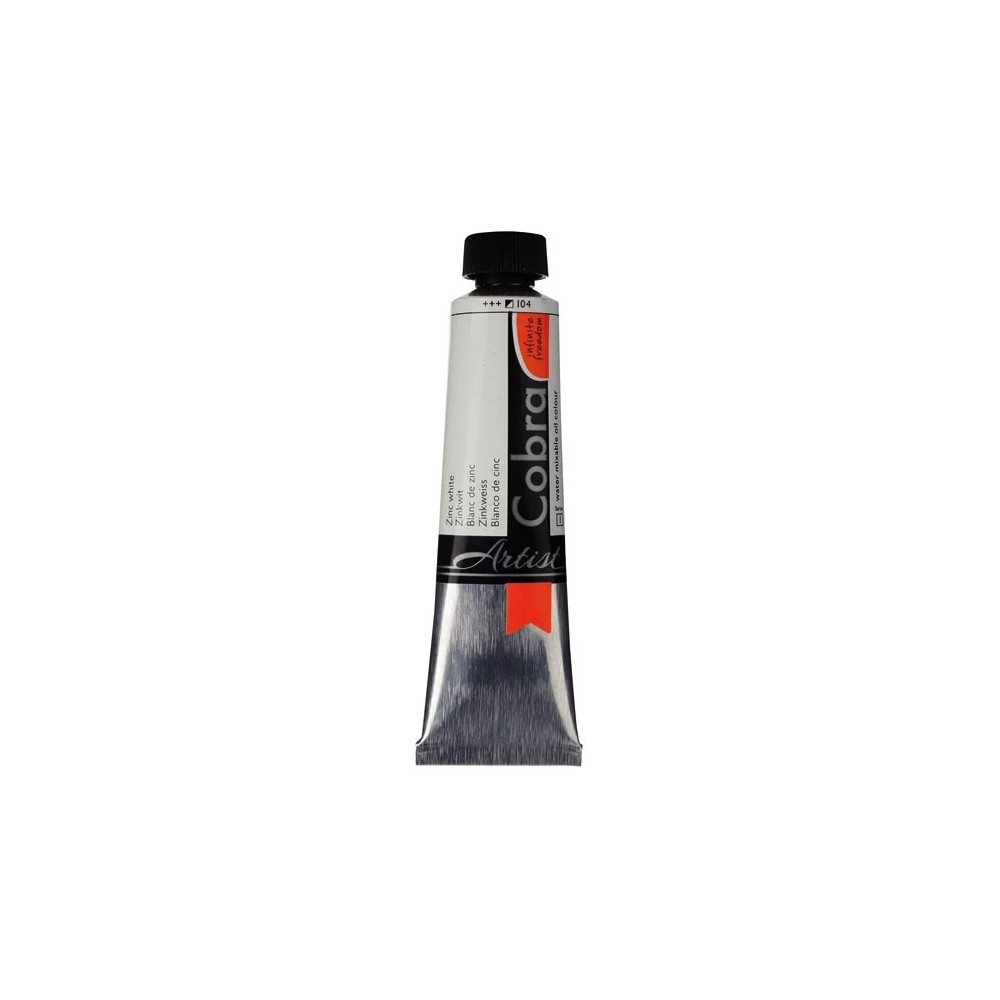 Cobra Artist oil paints - Cobra - 104, Zinc White, 40 ml