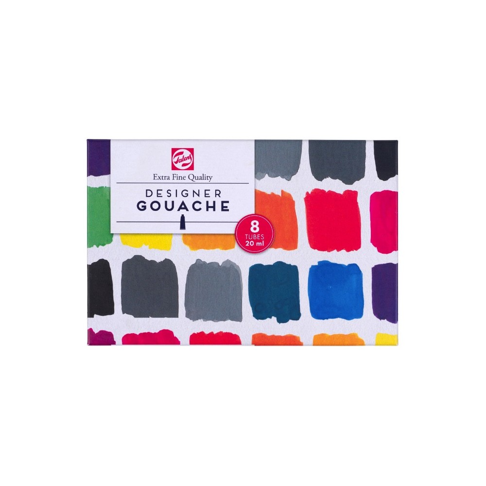 Set of Designer gouache paints - Royal Talens - 8 colors x 20 ml