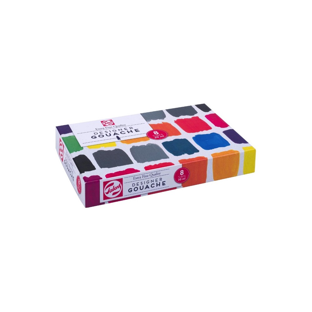 Set of Designer gouache paints - Royal Talens - 8 colors x 20 ml