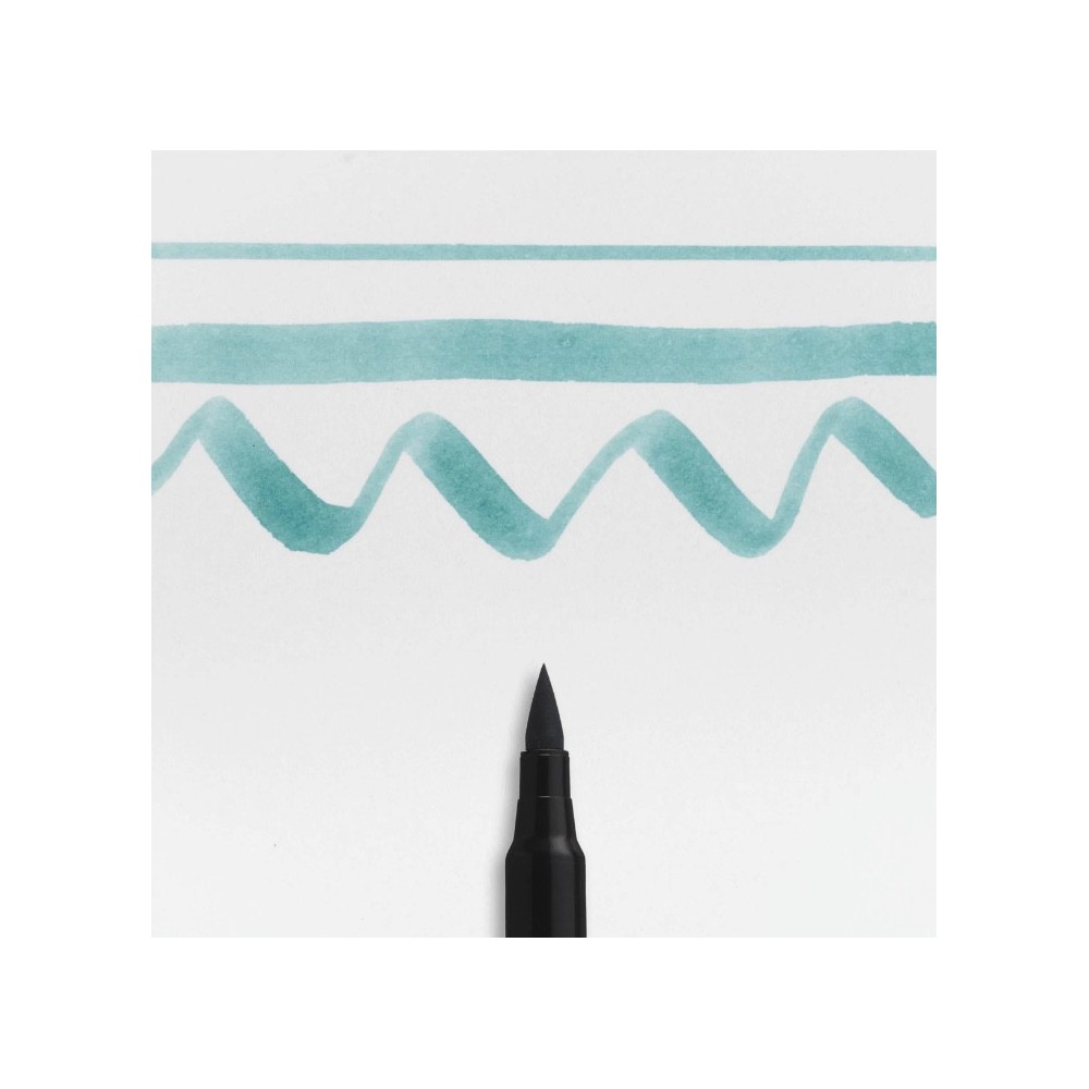 Brush Pen Koi Coloring - Sakura - Grayish Blue