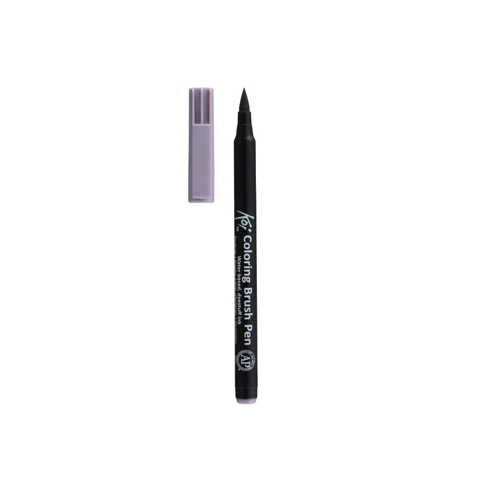 Pisak pędzelkowy Koi Coloring Brush Pen - Sakura - Gray Purple