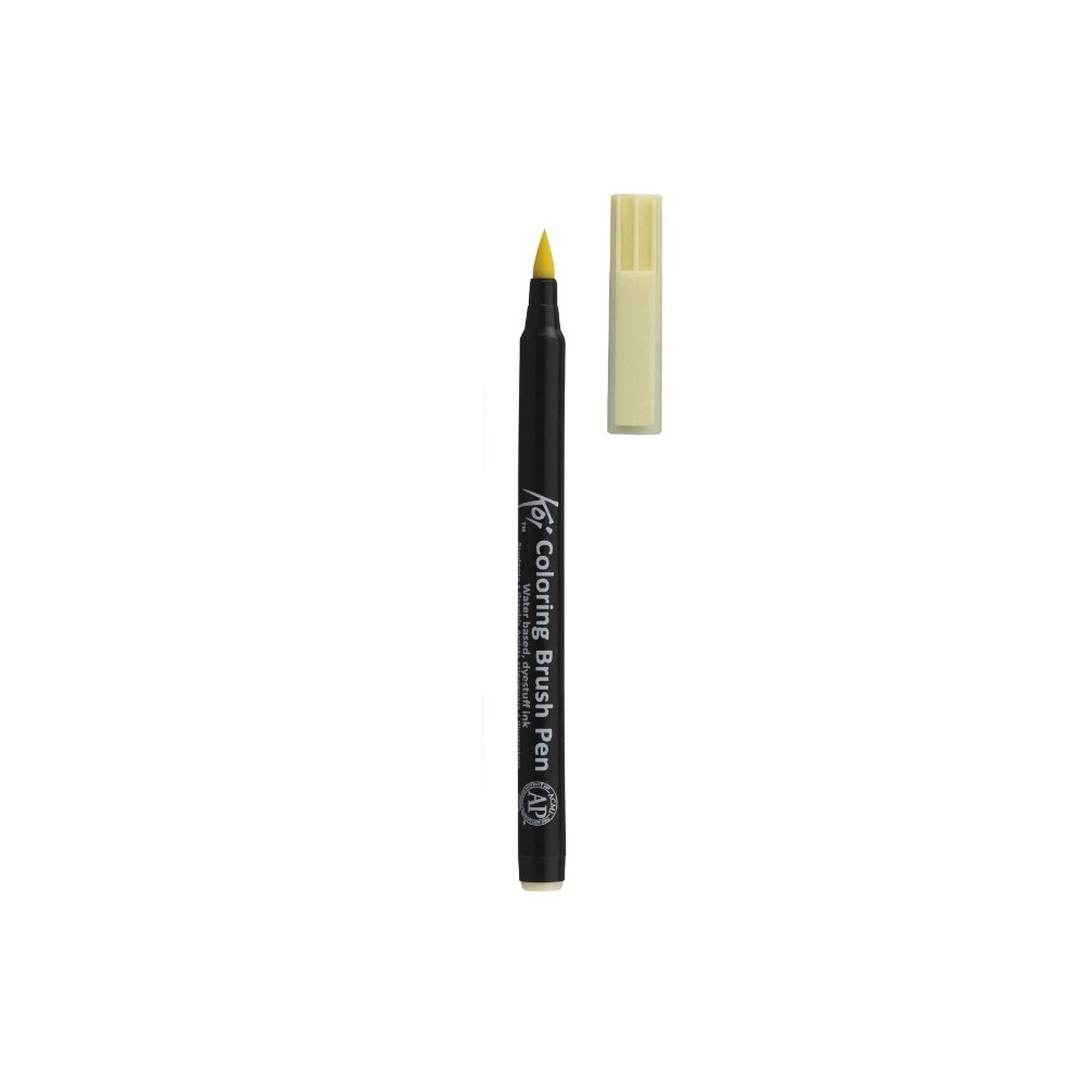 Brush Pen Koi Coloring - Sakura - Lemon Yellow Light