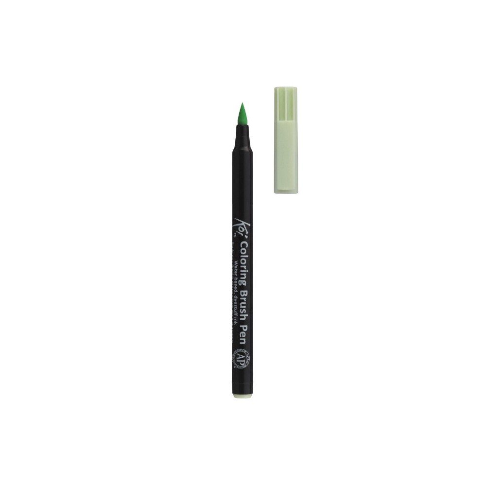 Brush Pen Koi Coloring - Sakura - Lime Green Light