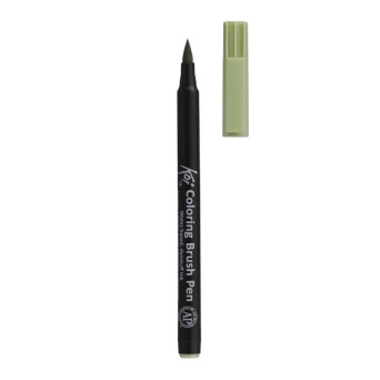 Pisak pędzelkowy Koi Coloring Brush Pen - Sakura - Moss Green Pale