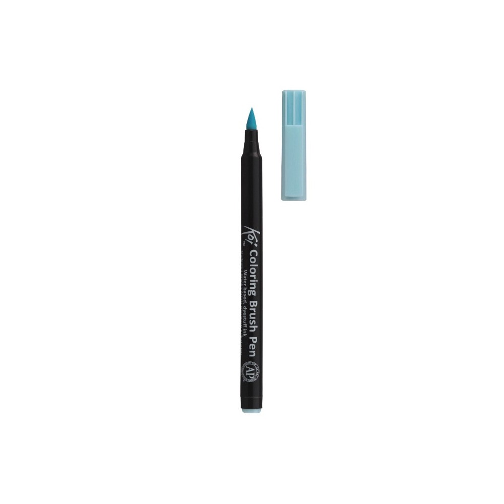 Brush Pen Koi Coloring - Sakura - Sky Blue Pale