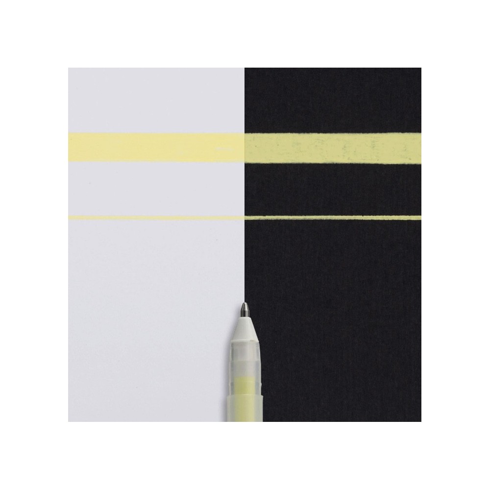 Długopis żelowy Gelly Roll Moonlight - Sakura - Pastel Yellow