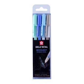 Set of Gelly Roll Moonlight pens - Sakura - 0,5 mm, 4 pcs.