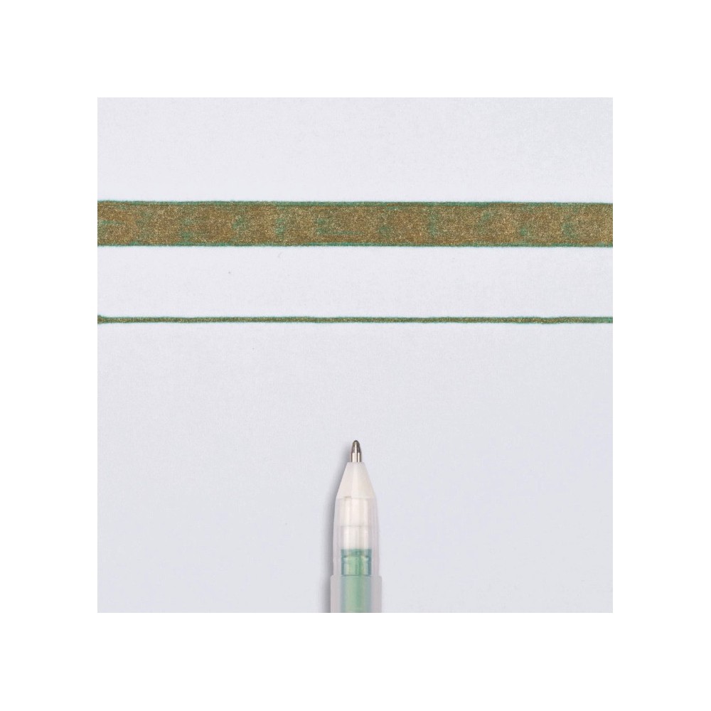 Gelly Roll Gold Shadow pen - Sakura - Green, 0,7 mm