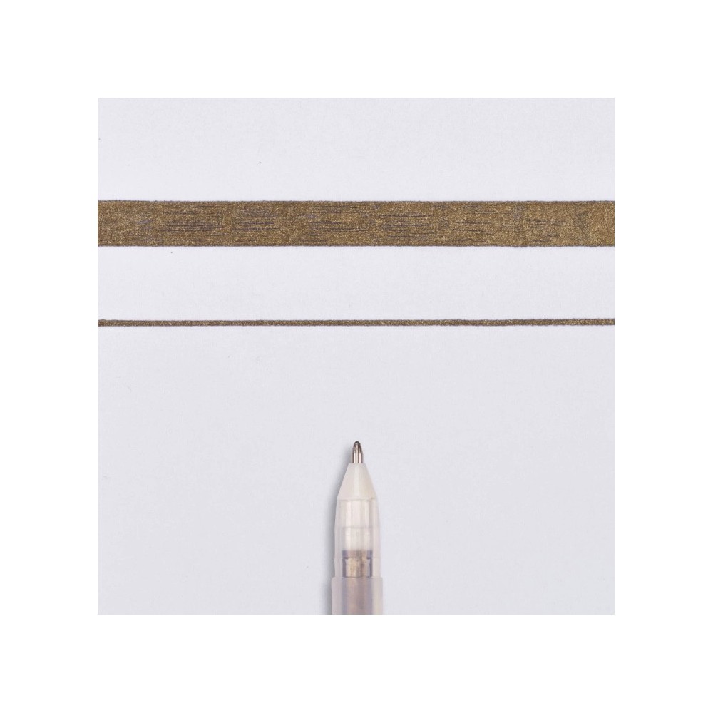 Długopis żelowy Gelly Roll Gold Shadow - Sakura - Black