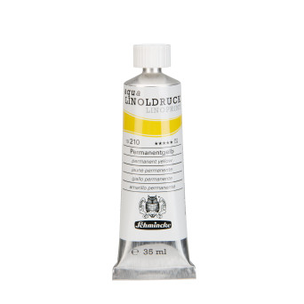 Farba Aqua Linoprint - Schmincke - 210, Permanent Yellow, 35 ml