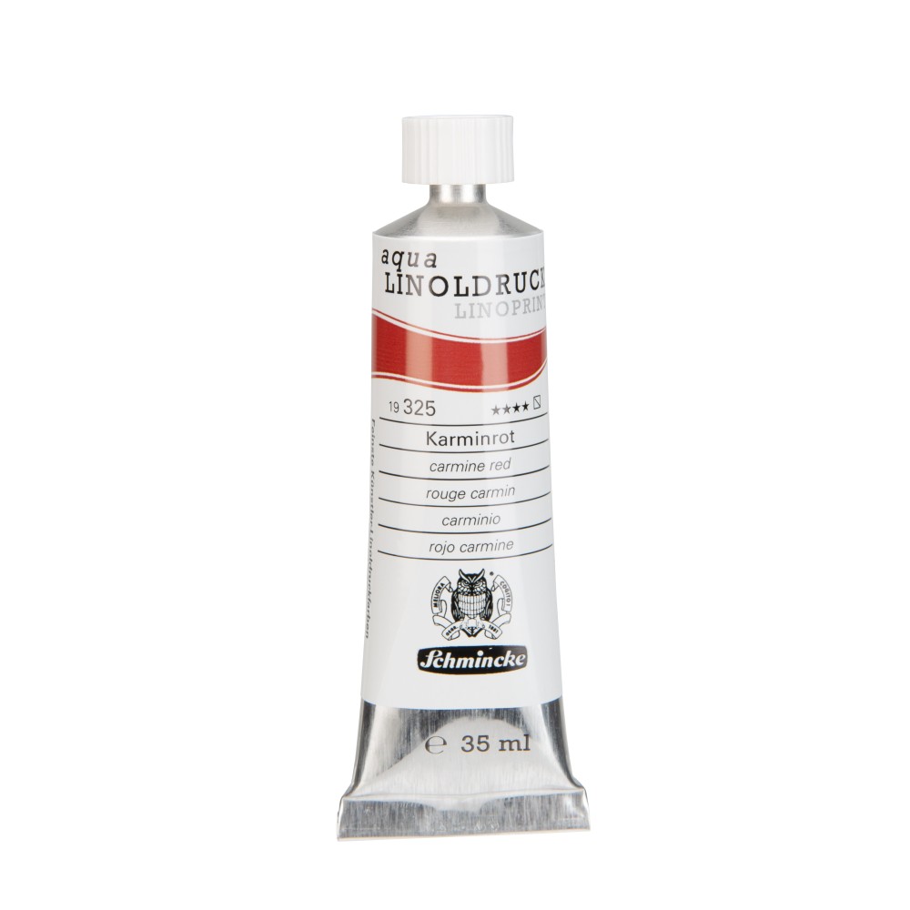 Farba Aqua Linoprint - Schmincke - 325, Carmine Red, 35 ml