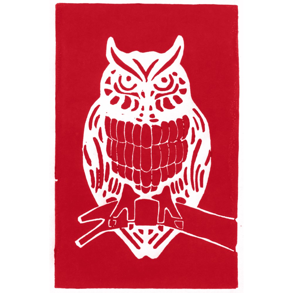 Aqua Linoprint paint - Schmincke - 325, Carmine Red, 35 ml