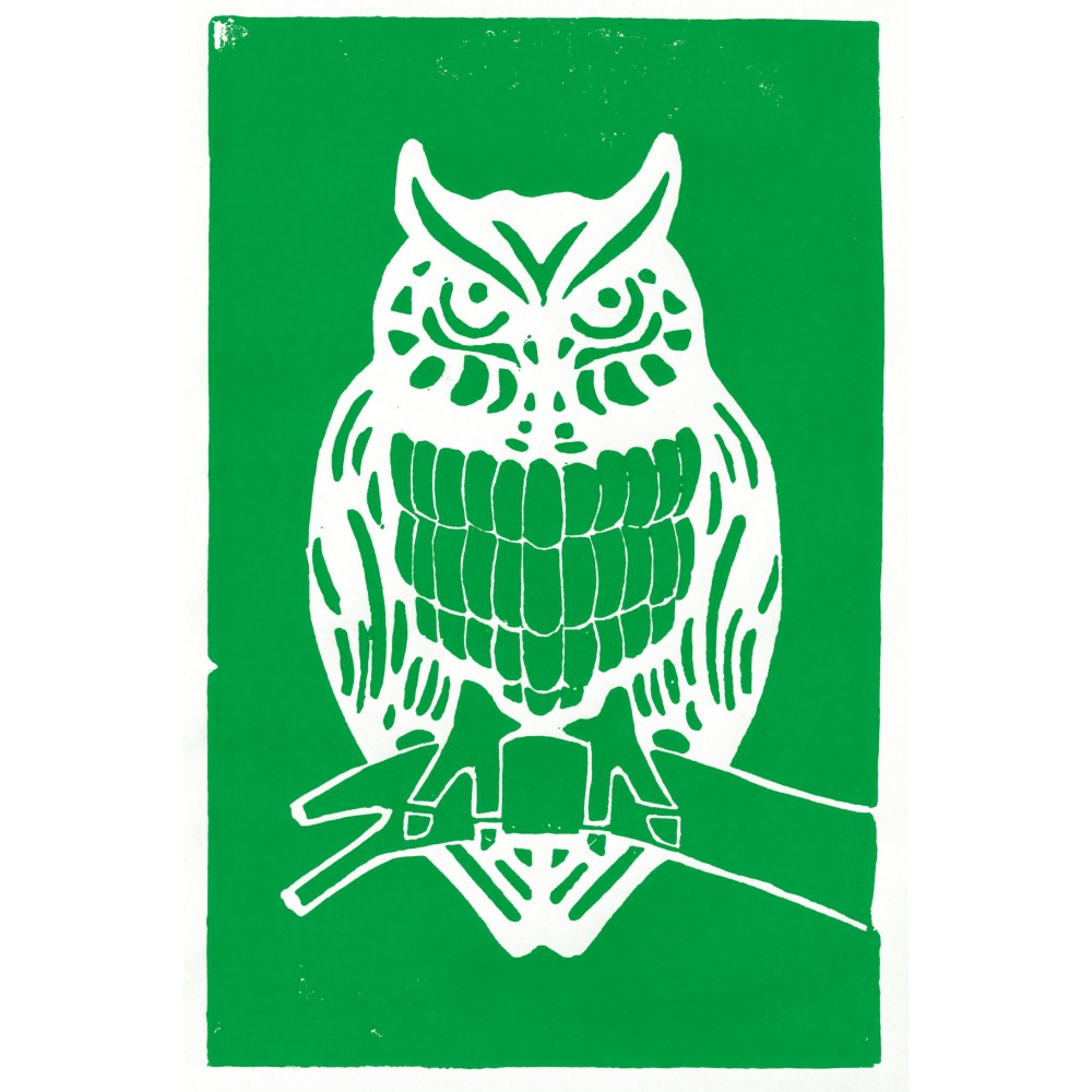 Aqua Linoprint paint - Schmincke - 520, Permanent Green, 35 ml