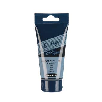 Farba College Linoprint - Schmincke - 700, Black, 75 ml