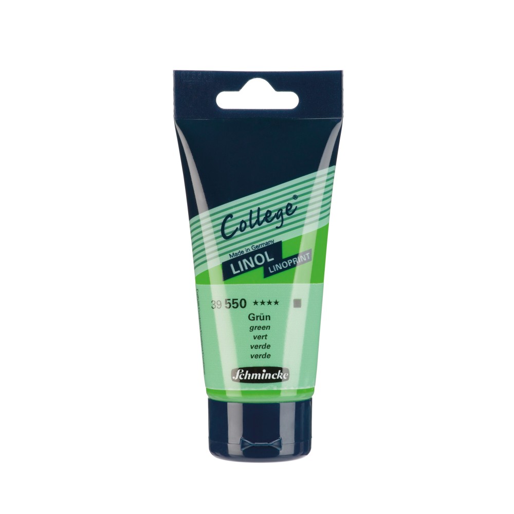 Farba College Linoprint - Schmincke - 550, Green, 75 ml