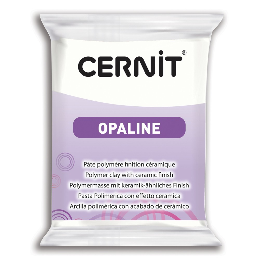 Masa termoutwardzalna Opaline - Cernit - 010, White, 56 g