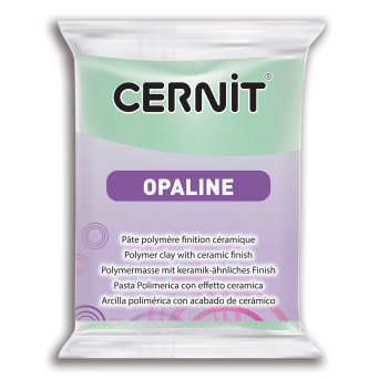 Polymer modelling clay Opaline - Cernit - 640, Mint Green, 56 g