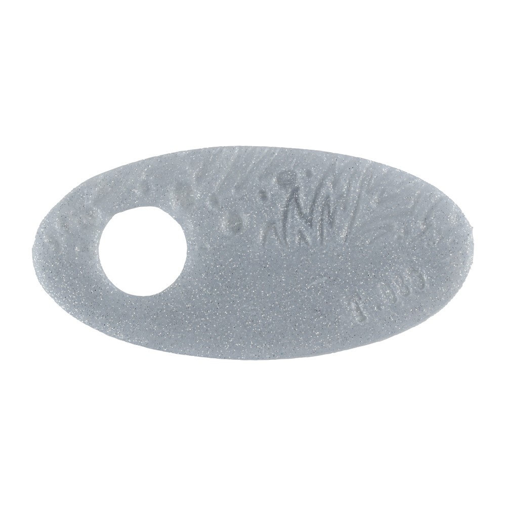 Masa termoutwardzalna Translucent - Cernit - 080, Glitter Silver, 56 g