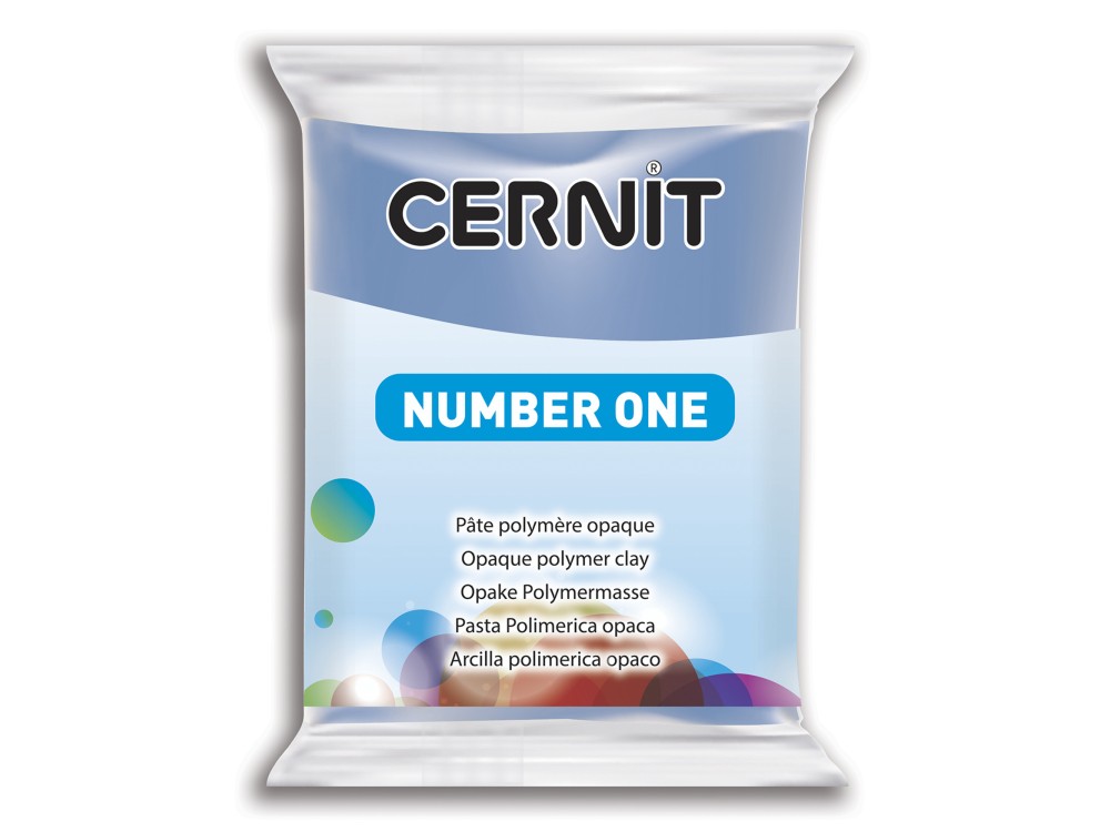 Polymer modelling clay Number One - Cernit - 212, Periwinkle, 56 g