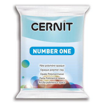 Masa termoutwardzalna Number One - Cernit - 214, Blue Sky, 56 g