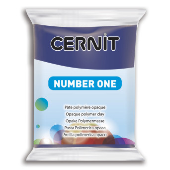 Masa termoutwardzalna Number One - Cernit - 246, Navy Blue, 56 g