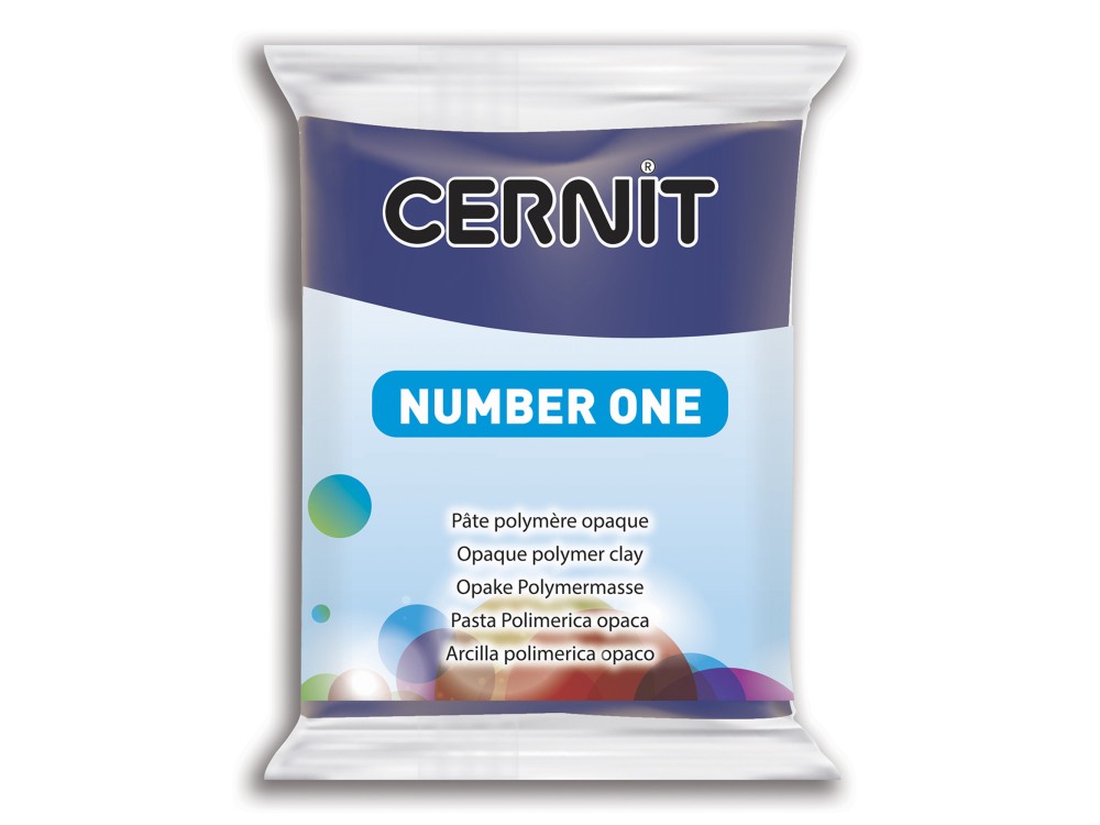 Masa termoutwardzalna Number One - Cernit - 246, Navy Blue, 56 g
