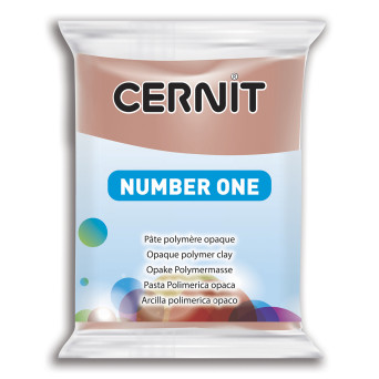 Polymer modelling clay Number One - Cernit - 812, Taupe, 56 g