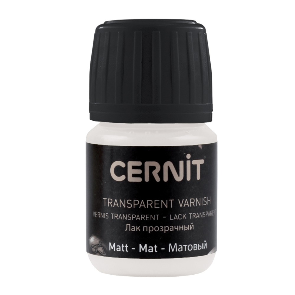 Lakier, werniks do masy termoutwardzalnej - Cernit - matowy, 30 ml