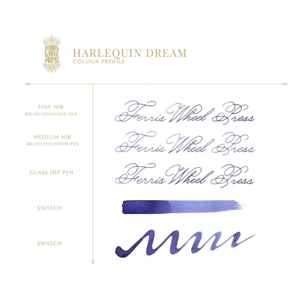 Atrament - Ferris Wheel Press - Harlequin Dream, 38 ml