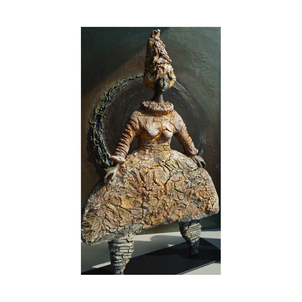 Universal Medium for fabrics - Powertex - Bronze, 0,5 kg