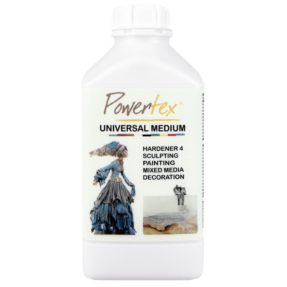 Utwardzacz do tkanin Universal Medium - Powertex - White, 1 kg