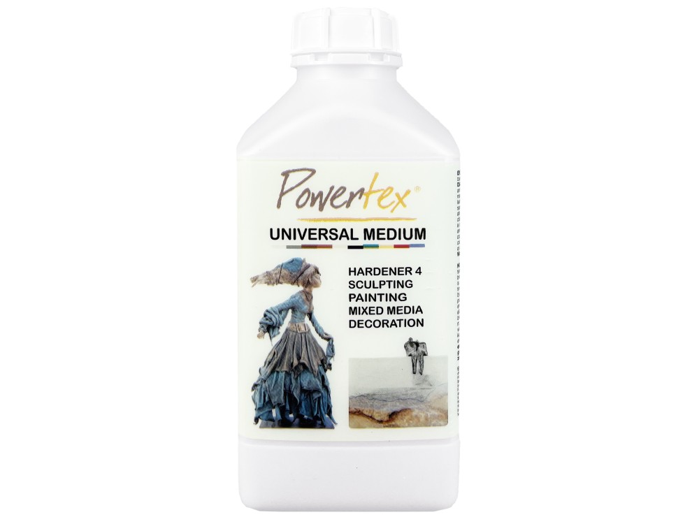 Utwardzacz do tkanin Universal Medium - Powertex - White, 1 kg