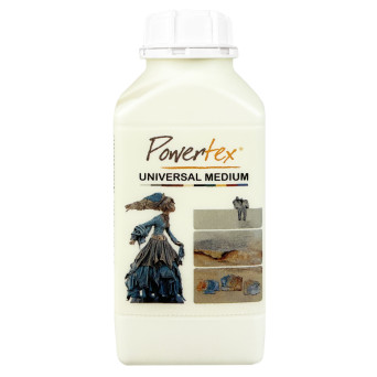 Universal Medium for fabrics - Powertex - Ivory, 0,5 kg