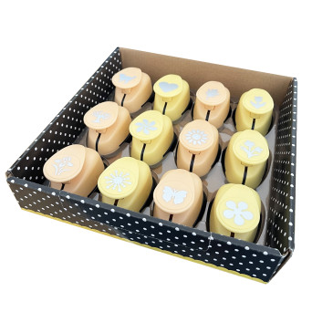 Set of Craft Punches - DpCraft - 2,5 cm, 12 pcs.