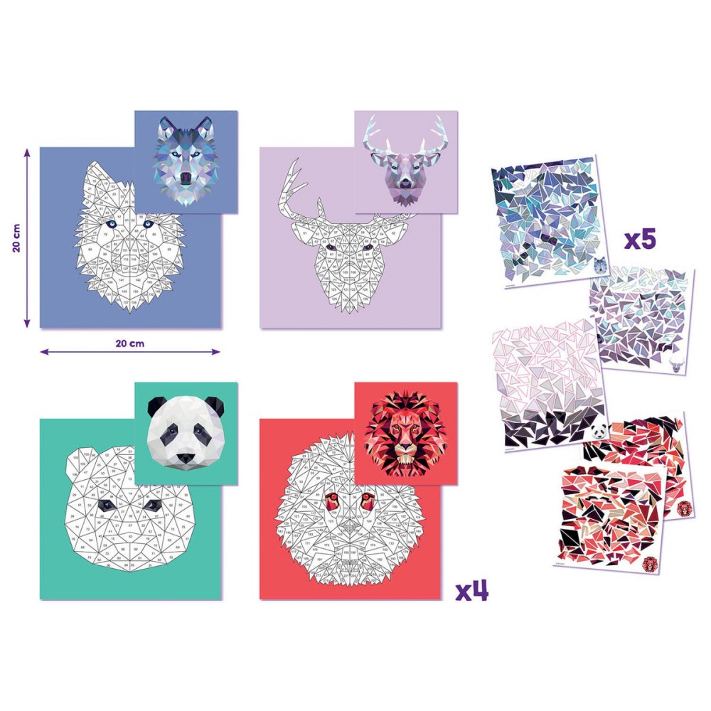 Sticker' Art set for kids - Maped - 4 pcs.