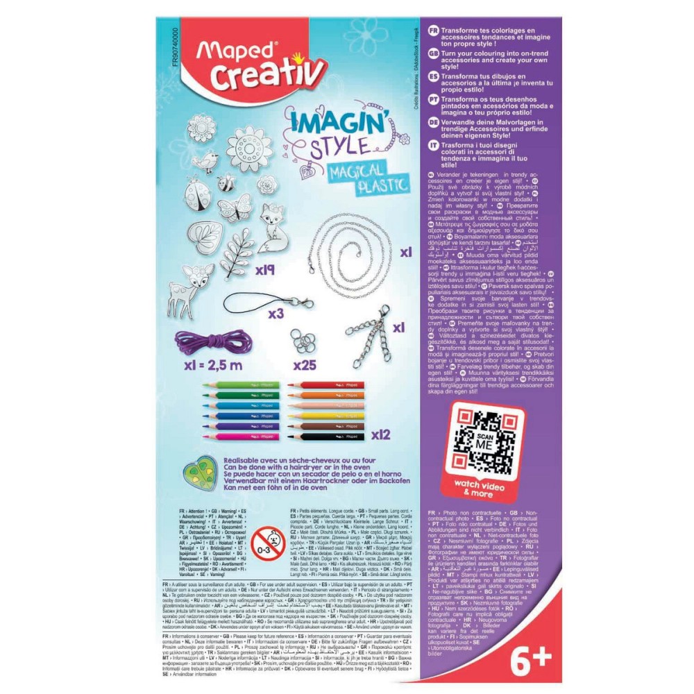 Imagin Style Magical Plastic set - Maped