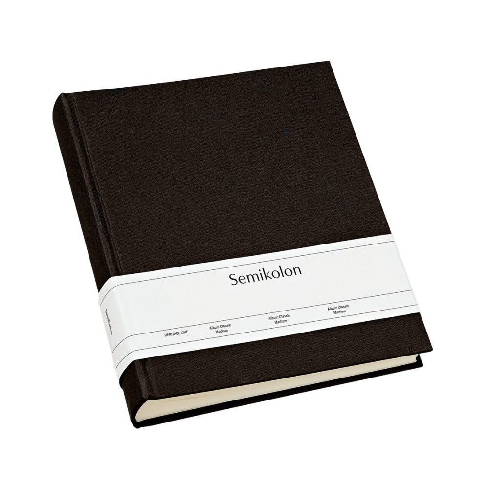 Photo album Classic Medium - Semikolon - Black